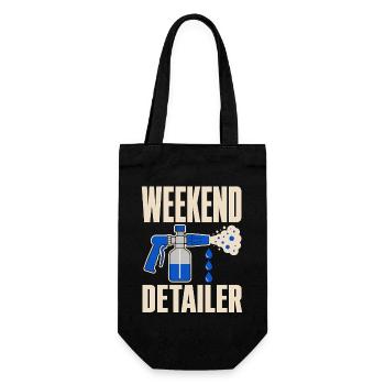 Garage Detailer Auto Detaillierung Auto Detailer - Geschenkbeutel für Flaschen - Schwarz - Vorne