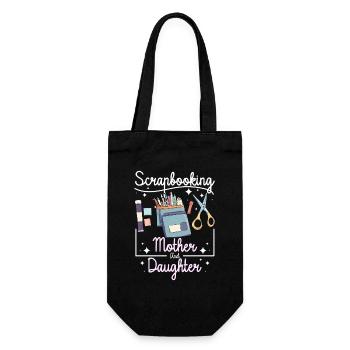 Scrapbooking Mère Fille - Sac à bouteille - noir - Devant