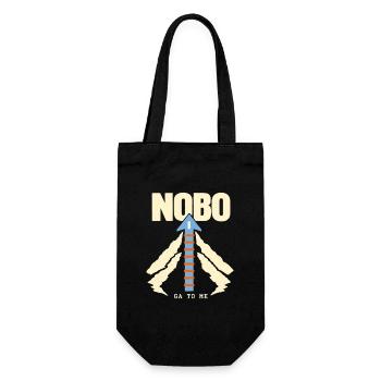 Parcours de progression de l’itinéraire NOBO Appalachian Trail GA à ME - Sac à bouteille - noir - Devant