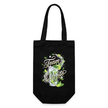 Barman de cocktails Mojito pour enterrement de vie de garçon - Sac à bouteille - noir - Devant