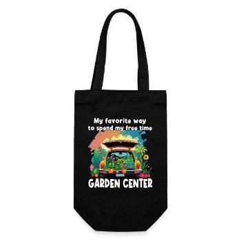 Des mères amusantes de jardinage - Sac à bouteille - noir - Devant