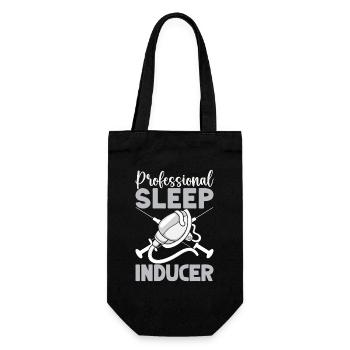 Anesthésiste Anesthésie Inducteur du sommeil - Sac à bouteille - noir - Devant