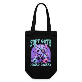 Pastel Goth Soft Goth Gaming Gamer - Sac à bouteille - noir - Devant