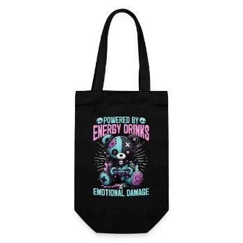 Pastel Goth Soft Goth Gaming Gamer - Sac à bouteille - noir - Devant