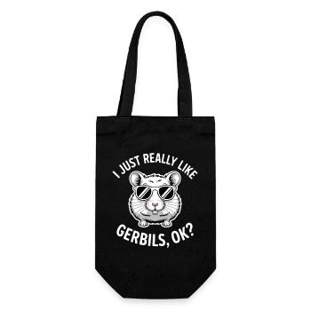 Dictons mongols des rats de course cadeau des gerbilles - Sac à bouteille - noir - Devant