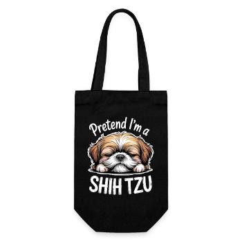 Shih Tzu Dictions Chiens Drôle Shih Tzu Cadeau Shih Tzu - Sac à bouteille - noir - Devant