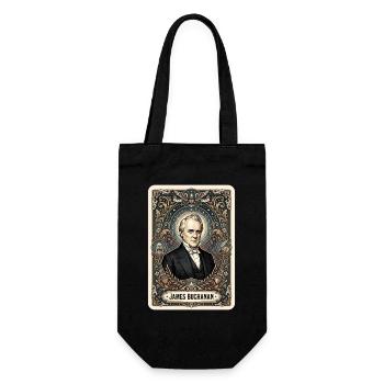 Carte de tarot James Buchanan - Sac à bouteille - noir - Devant