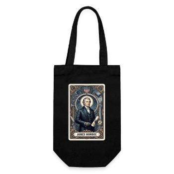 James Monroe Tarot Card - Gift Bag for Bottles - black - Front