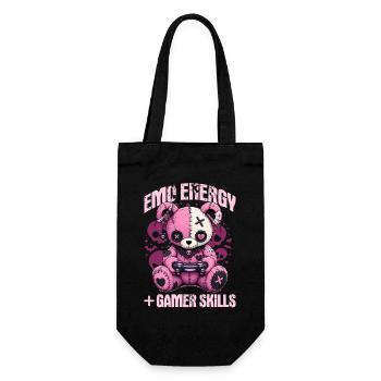 Pastel Goth Soft Goth Gaming Gamer - Sac à bouteille - noir - Devant