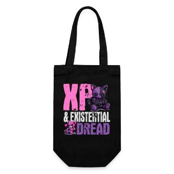 Pastel Goth Soft Goth Gaming Gamer - Geschenkbeutel für Flaschen - Schwarz - Vorne