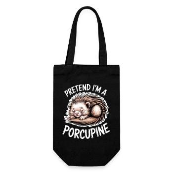 Don des proverbes du porc-épic - Sac à bouteille - noir - Devant