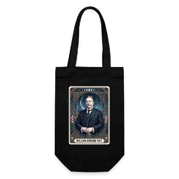 Carte de tarot William Howard Taft - Sac à bouteille - noir - Devant