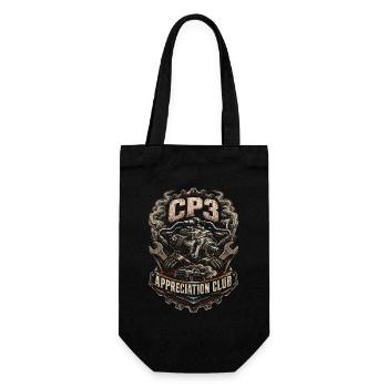 Club d’appréciation du charbon roulant CP3 - Sac à bouteille - noir - Devant