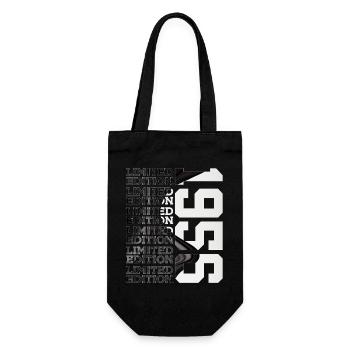 70 YEARS OLD LIMITED EDITION 1956 70TH BIRTHDAY - Gift Bag for Bottles - black - Front