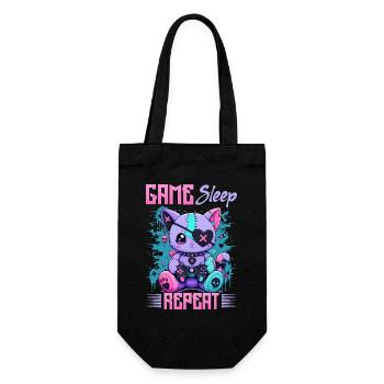 Pastel Goth Soft Goth Gaming Gamer - Sac à bouteille - noir - Devant