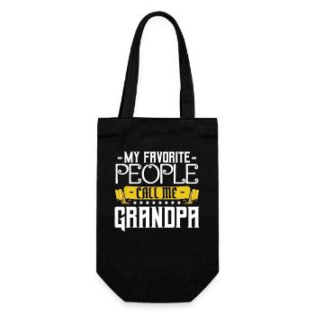 Appelle-moi grand-père Banner - Sac à bouteille - noir - Devant