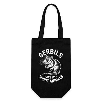 Dictons mongols des rats de course cadeau des gerbilles - Sac à bouteille - noir - Devant