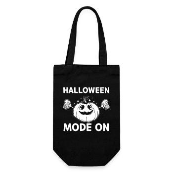 Halloween Mode On Halloween Party Ideas - Geschenkbeutel für Flaschen - Schwarz - Vorne