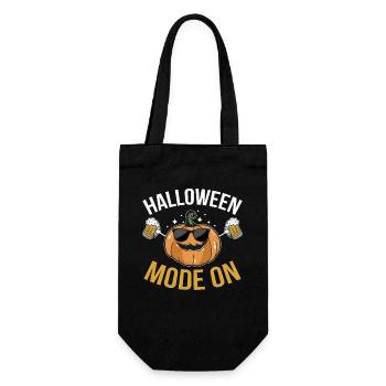 Halloween Mode On Halloween Party Ideas Halloween - Geschenkbeutel für Flaschen - Schwarz - Vorne