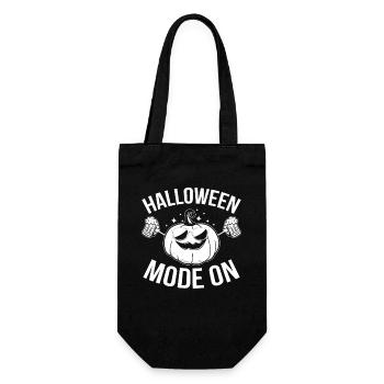 Halloween Mode On Halloween Party Ideas - Geschenkbeutel für Flaschen - Schwarz - Vorne