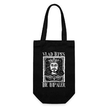 Vlad Tepes Der Impaler Kunst - Geschenkbeutel für Flaschen - Schwarz - Vorne