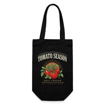 Tomato Season Harvest Club - Geschenkbeutel für Flaschen - Schwarz - Vorne