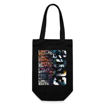 WELTRAUM 23 JAHRE 2003 ASTRONAUT 23. GEBURTSTAG - Geschenkbeutel für Flaschen - Schwarz - Vorne