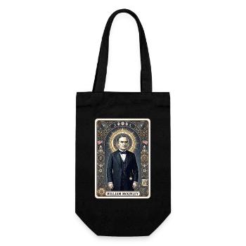 William McKinley Tarotkarte - Geschenkbeutel für Flaschen - Schwarz - Vorne