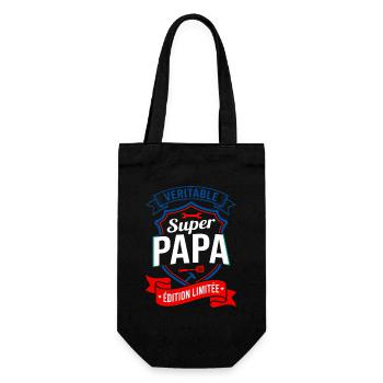 Super Papa Édition Limitée Fête Des Pères - Sac à bouteille - noir - Devant