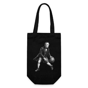 John Tyler Basketball  - Geschenkbeutel für Flaschen - Schwarz - Vorne