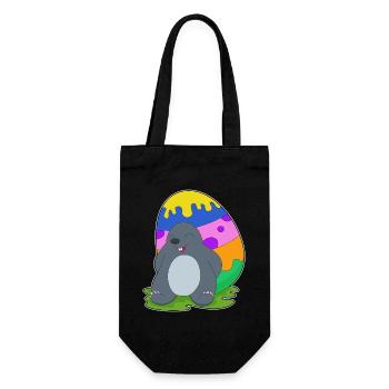Œuf de Pâques de Taupe - Sac à bouteille - noir - Devant