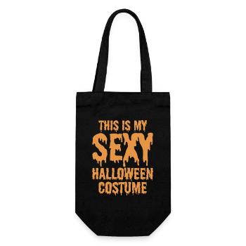 This Is My Sexy Halloween Costume Halloween Party - Gift Bag for Bottles - black - Front