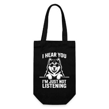 Dictons malamutes d’Alaska Don des Malamutes d’Alaska - Sac à bouteille - noir - Devant
