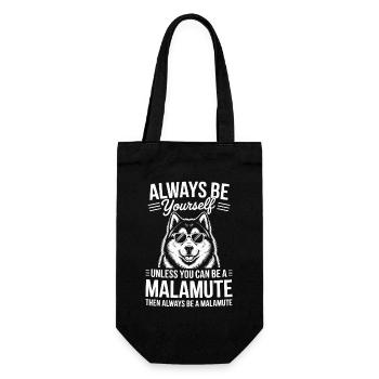 Dictons malamutes d’Alaska Don des Malamutes d’Alaska - Sac à bouteille - noir - Devant