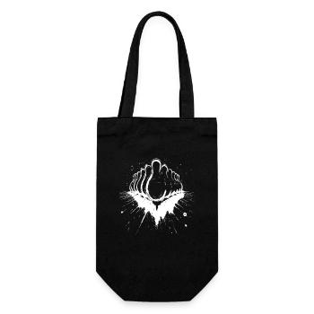 skittles - Gift Bag for Bottles - black - Front