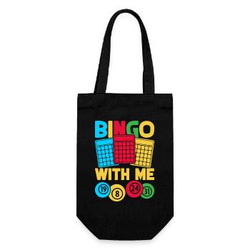 Bingo Bingo Bingo Bingo Avec moi Bingo - Sac à bouteille - noir - Devant