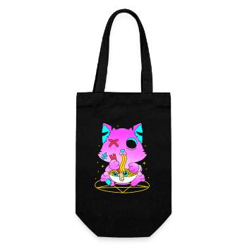 Pastel Gothic - Gift Bag for Bottles - black - Front