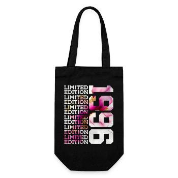 LIMITED EDITION 1996 - 30 YEARS - 30TH BIRTHDAY - Gift Bag for Bottles - black - Front