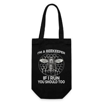 Fournitures d’apiculture Accessoires apiculteurs Abeilles Fan - Sac à bouteille - noir - Devant