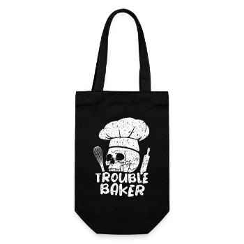 Pâtisserie Pâtissière Pât - Sac à bouteille - noir - Devant