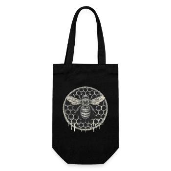 Accessoires pour apiculteur de colonie d’abeilles : Drôles - Sac à bouteille - noir - Devant