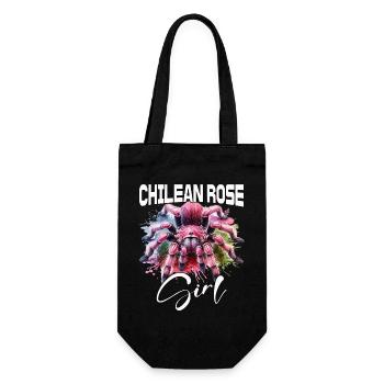 Chile Tarantula Girl - Gift Bag for Bottles - black - Front