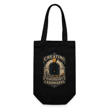 Stonemasonry Stonemasonry - Gift Bag for Bottles - black - Front