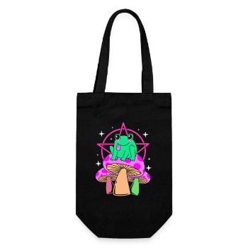 Pastel Gothic - Gift Bag for Bottles - black - Front