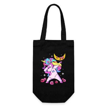 Pastel Gothic - Gift Bag for Bottles - black - Front