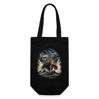 Sauveteur de la Garde côtière - Sac à bouteille - noir - Devant