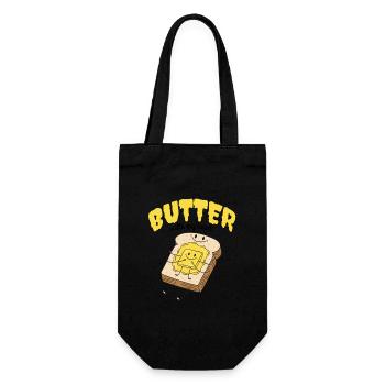 Toast & Butter - Gift Bag for Bottles - black - Front