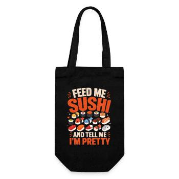 Sushi Cadeaux de sushi japonais - Sac à bouteille - noir - Devant