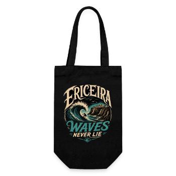 Ericeira Surfing - Gift Bag for Bottles - black - Front