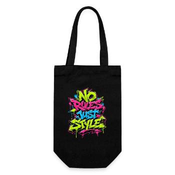 Pas de règles, juste du style - Sac à bouteille - noir - Devant